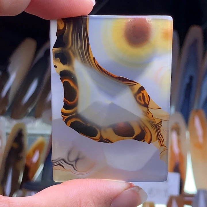 玛瑙/玉髓颈饰未镶嵌218