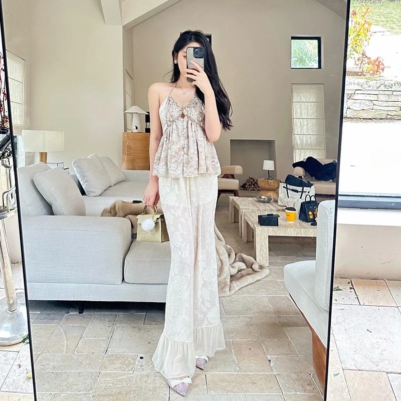 Rose Owner 5折粉丝福利～爱神降临剪花重工长裤休闲裤