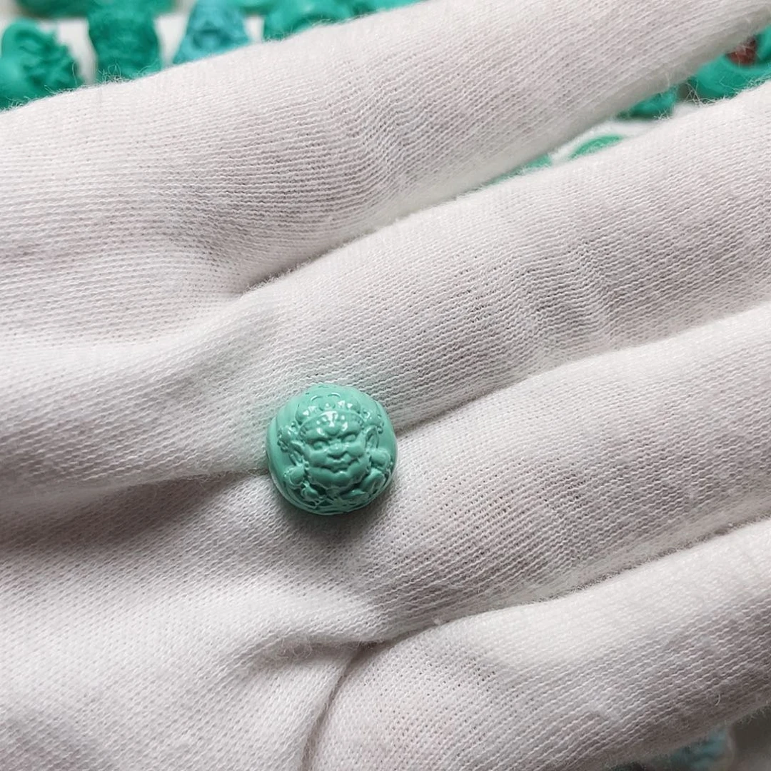 煜*十堰配饰配珠黄财神11.5