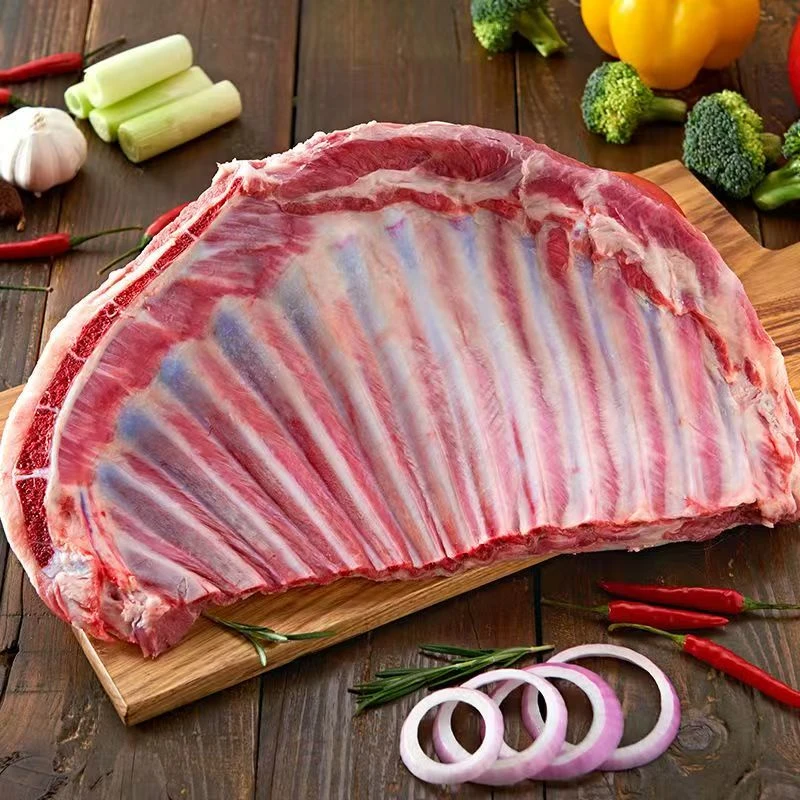 【羊排】新鲜现切羊肋排小羔羊不带皮小绵羊3斤5斤