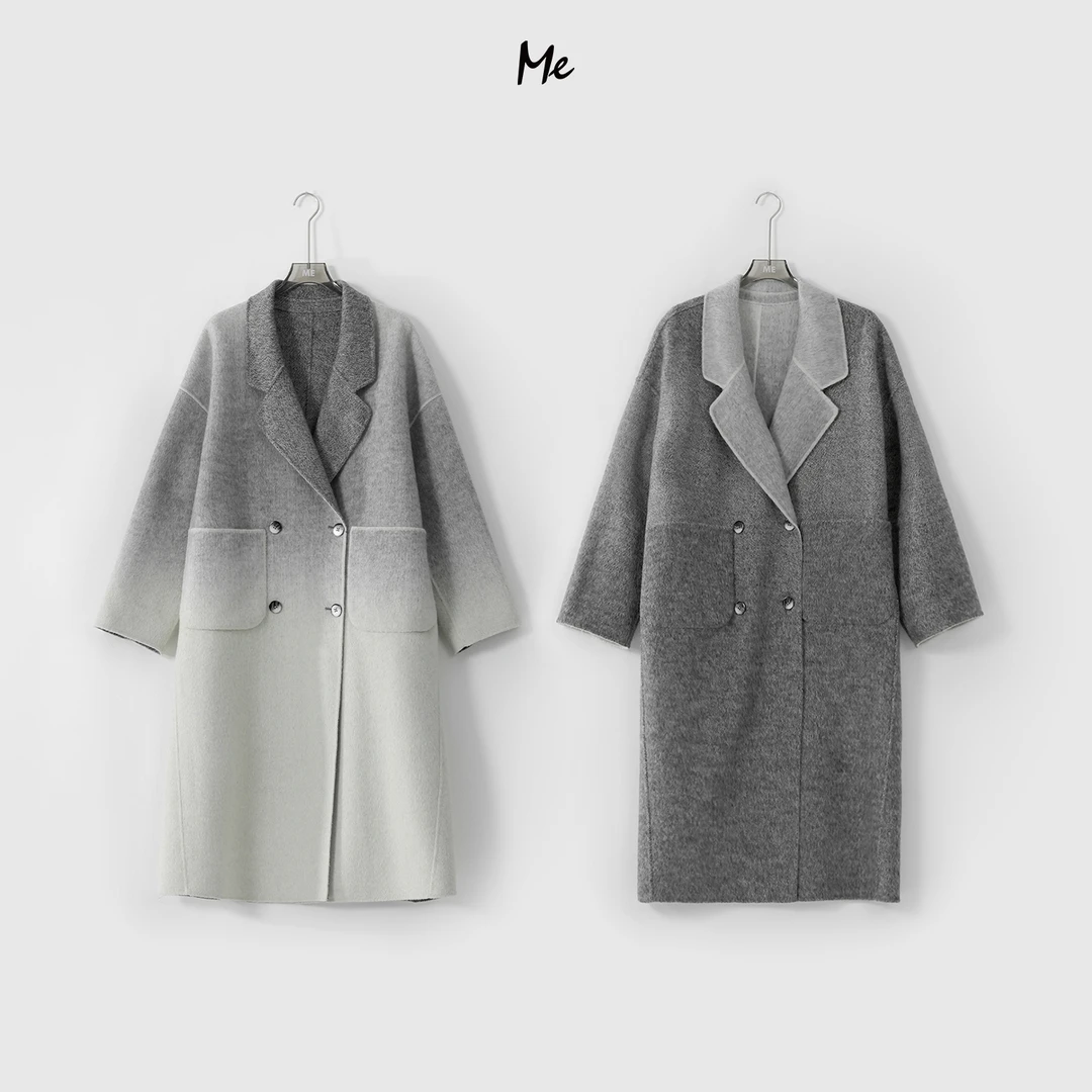ME【喜马拉雅】设计师新款气质时尚百搭休闲休闲大衣MEQS5708