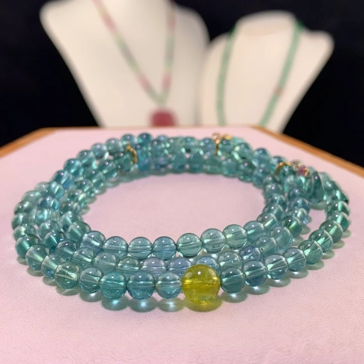 双色碧玺手链未镶嵌