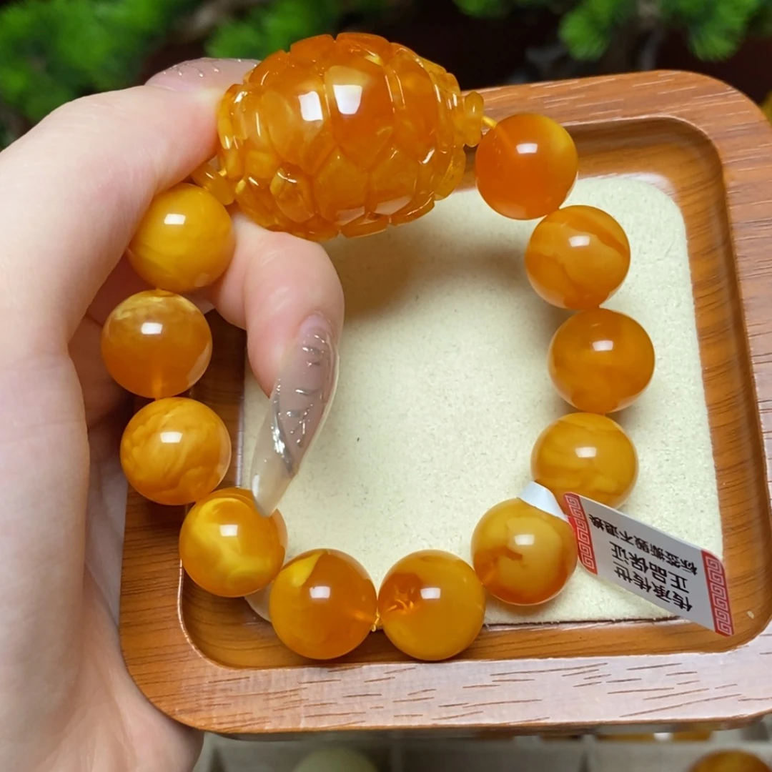 【闪购商品】手链蜜蜡未镶嵌手串