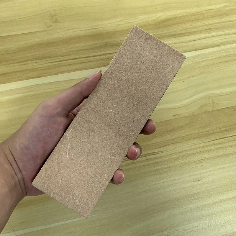 牛皮荡刀布EVA底座老式磨刀抛光美容刀磨刀布镜面抛光剃刀专用磨