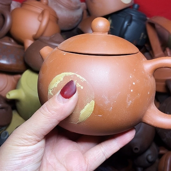 全手工制作宜兴紫砂茶壶