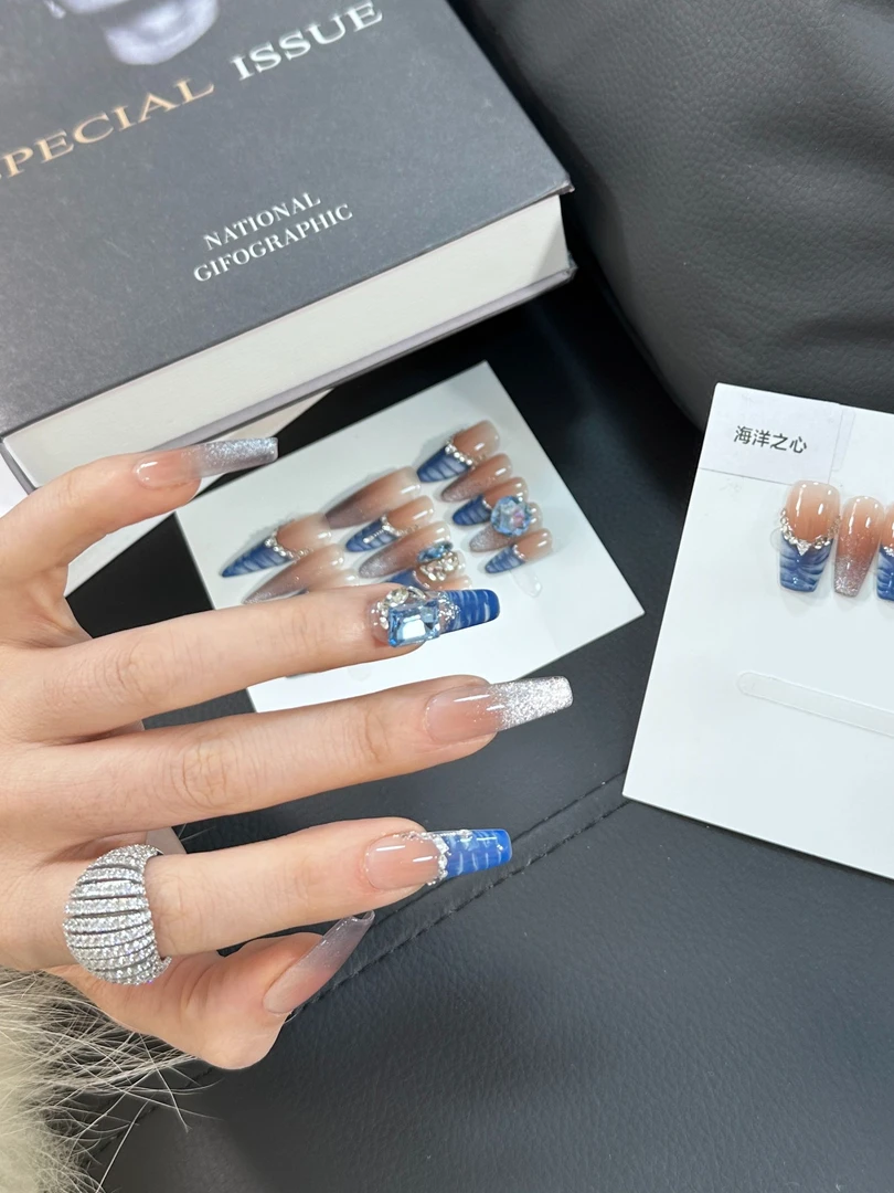 【海洋之心】——MoYou原创手工设计穿戴甲