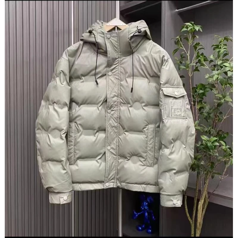 冬季新款连帽时尚潮流韩版休闲防寒加厚外套#9305