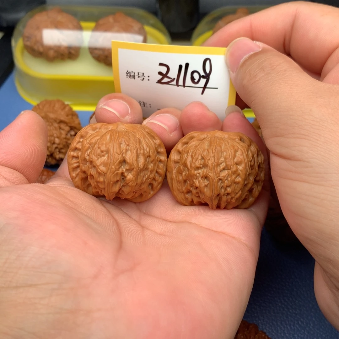 把件文玩核桃39.5战鼓1109