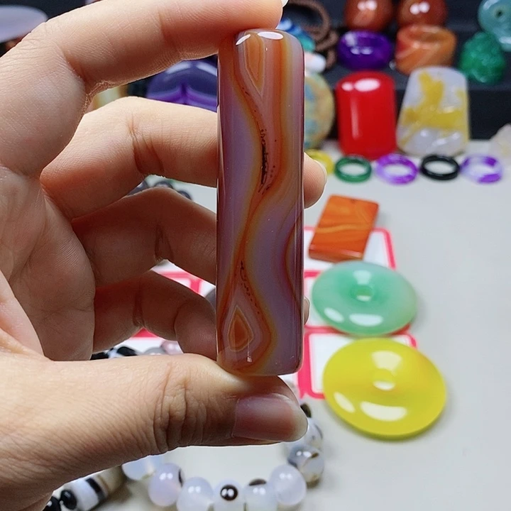 玛瑙/玉髓吊坠(不含链)未镶嵌用****0