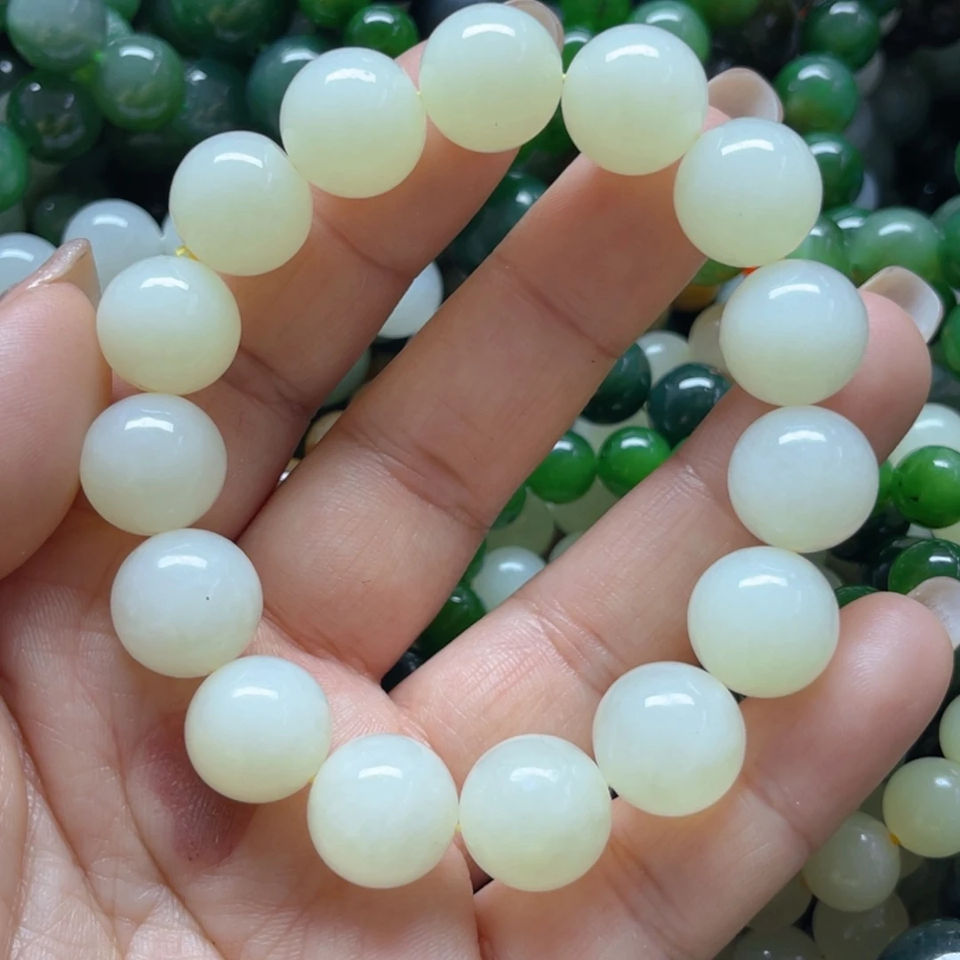 和田玉手链未镶嵌