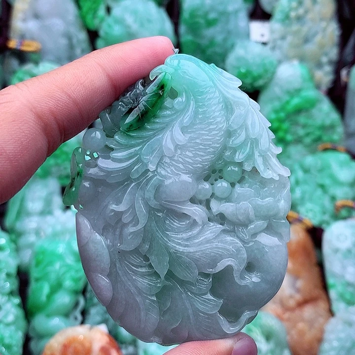 翡翠吊坠(不含链)未镶嵌