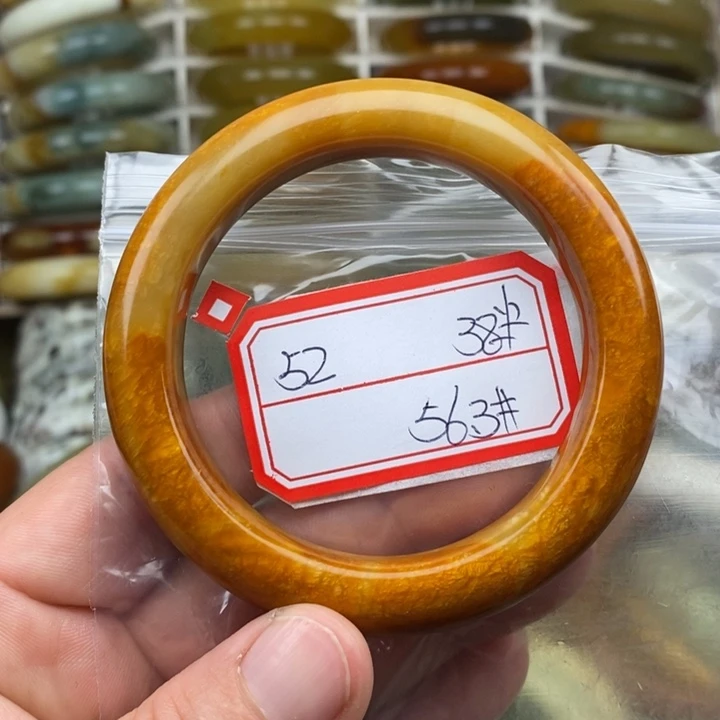 未镶嵌蛇纹石玉手链