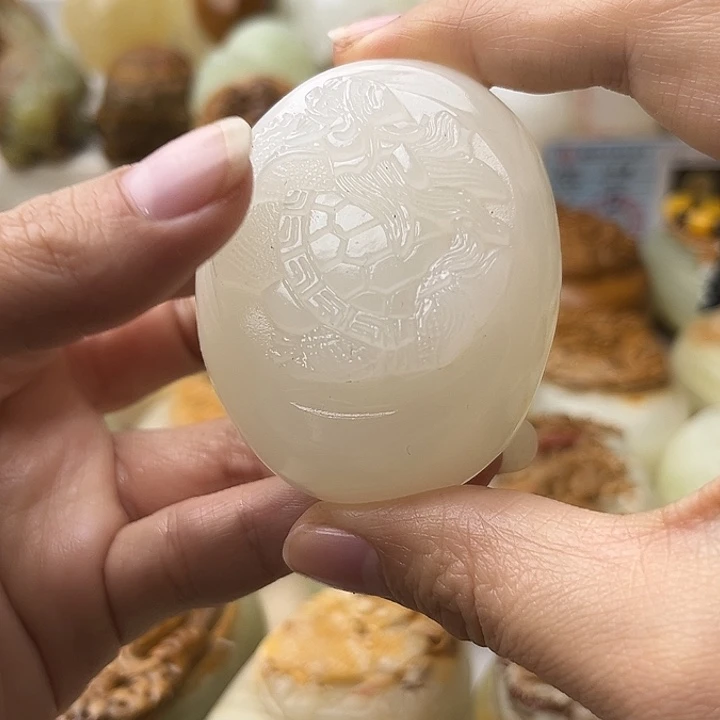 石材古青石不退换龟