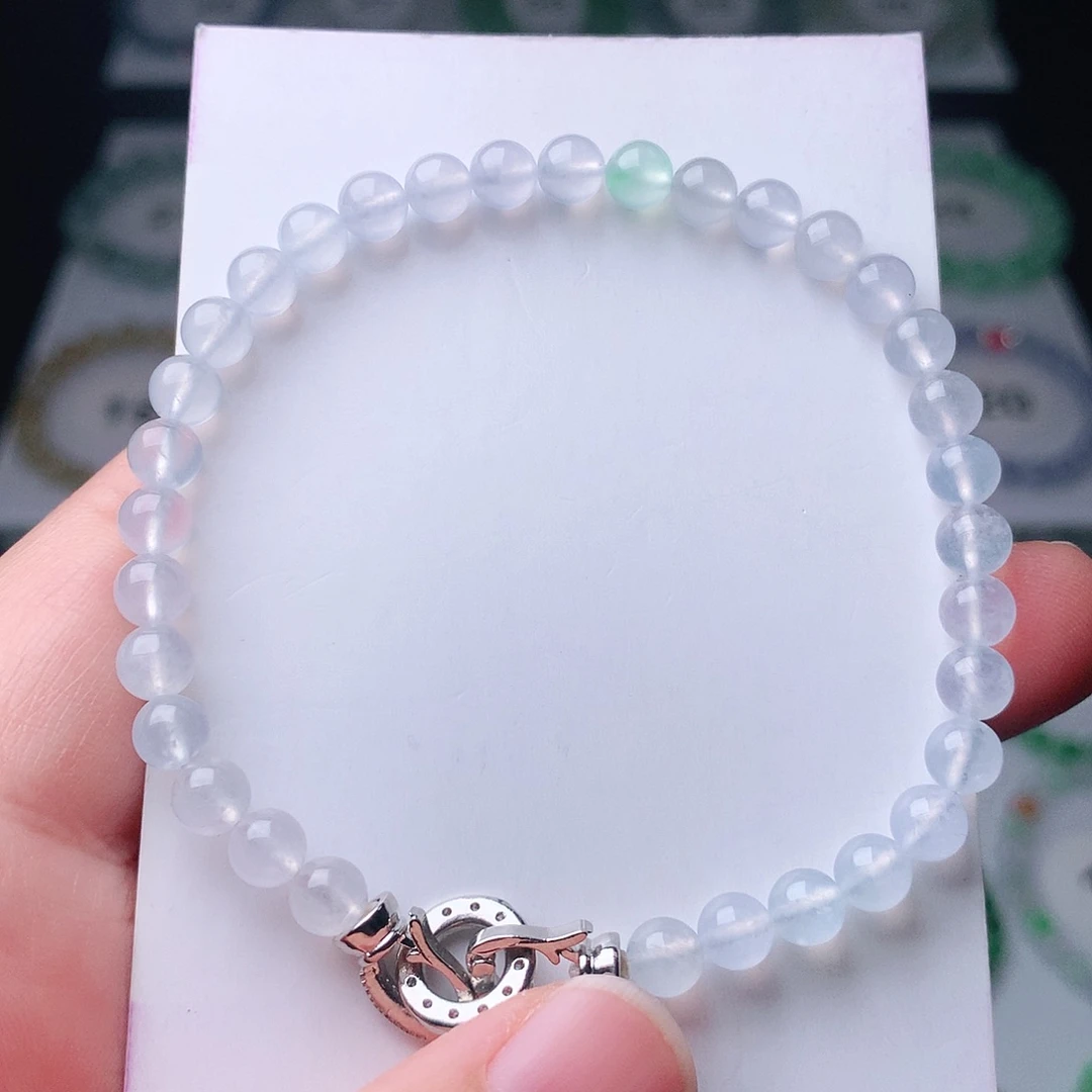 翡翠未镶嵌手链翡翠