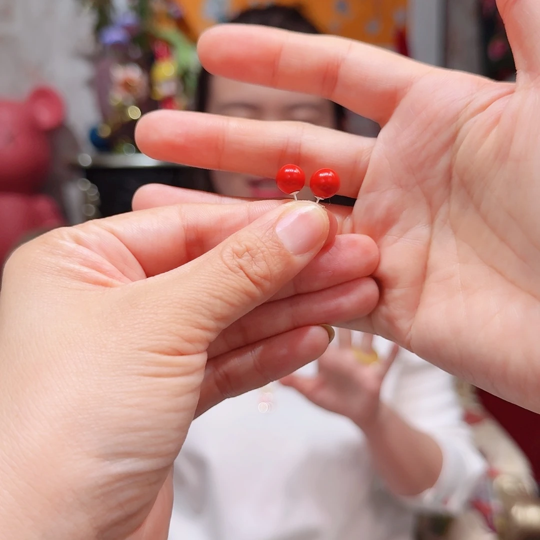 青金石手串未镶嵌波**惊耳饰