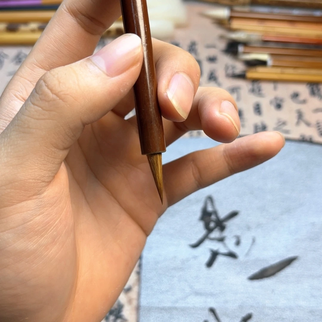 单支纯狼豪小楷毛笔清库存2.1