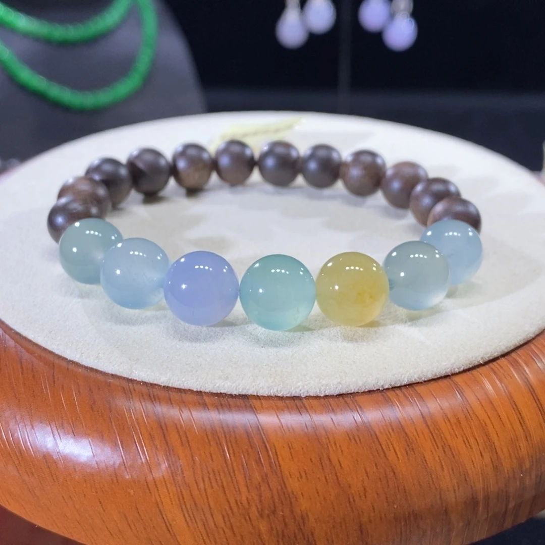 翡翠未镶嵌颈饰冰彩糖果10+