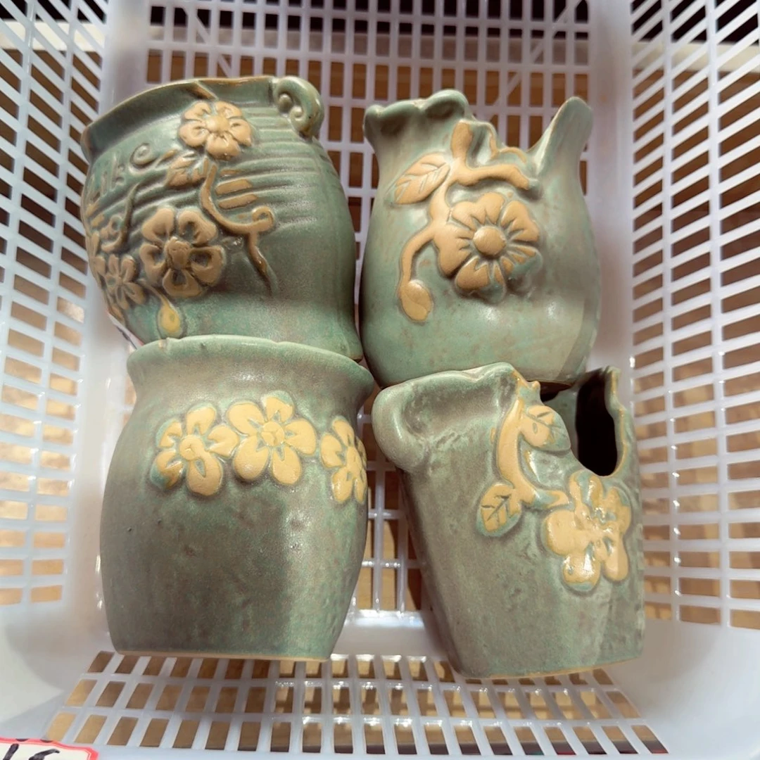 紫砂花盆醋呀粗陶