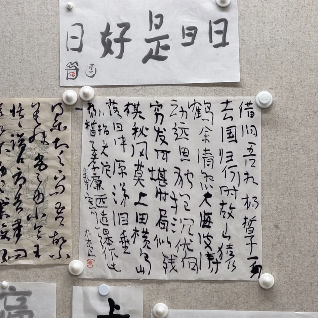 天***情书法曾翔 日日是好日