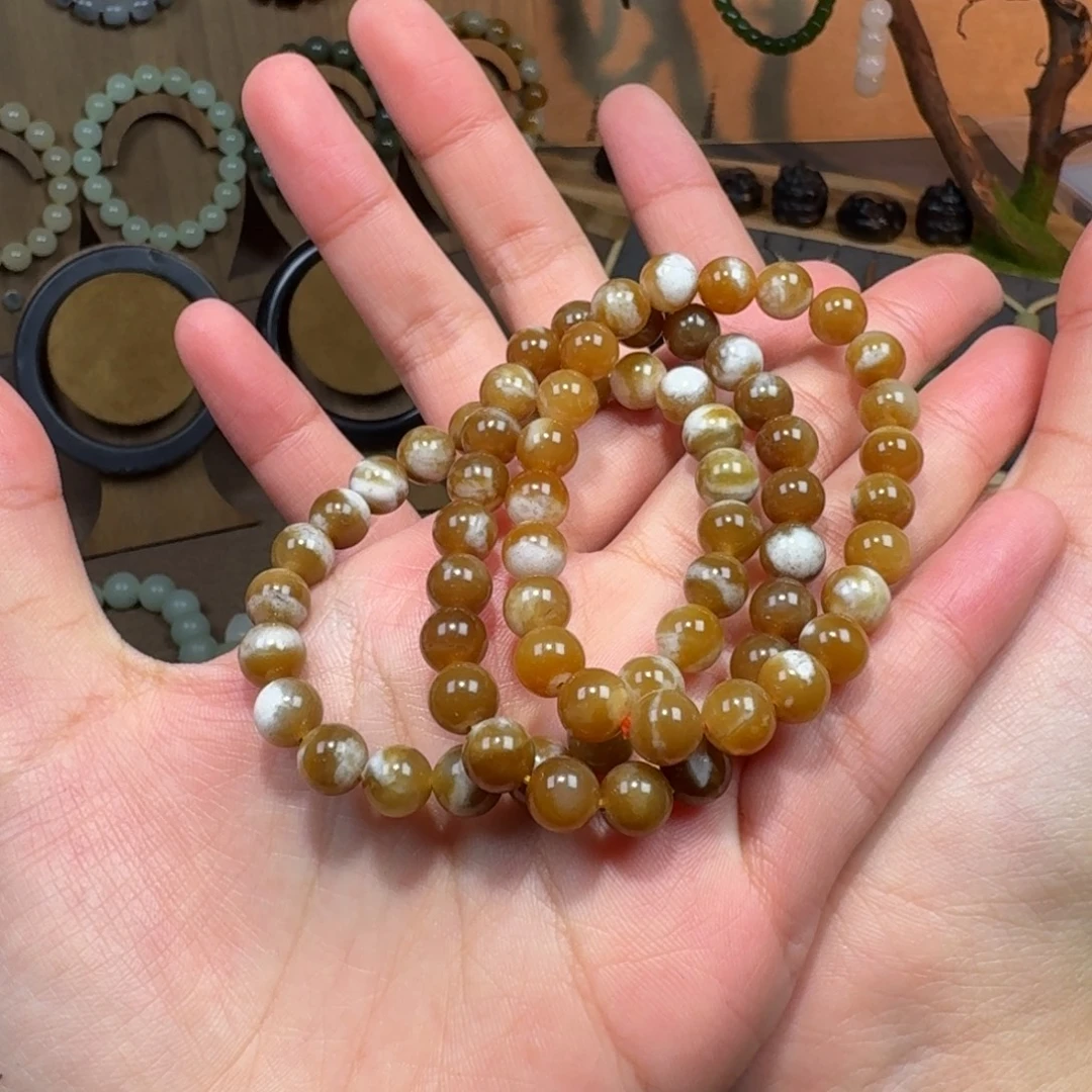 和田玉未镶嵌颈饰拍一发一多样性发货卡8牛轧糖