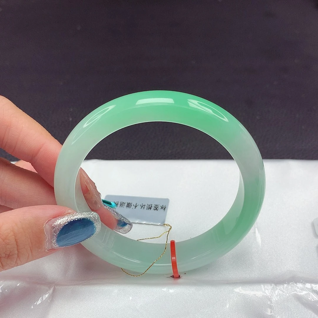 未镶嵌手镯翡翠58圈318