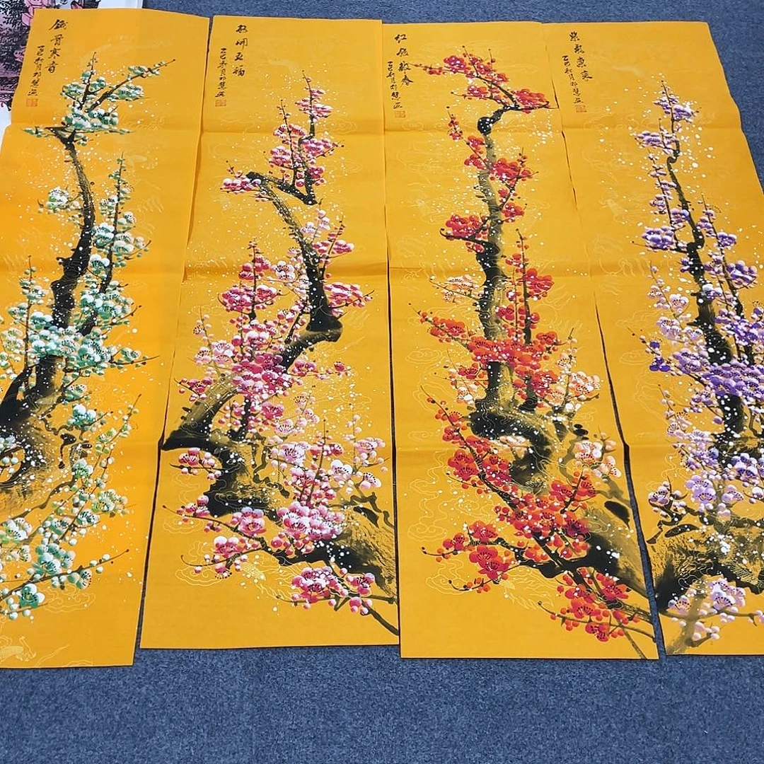国国画作品小姐姐放漏…