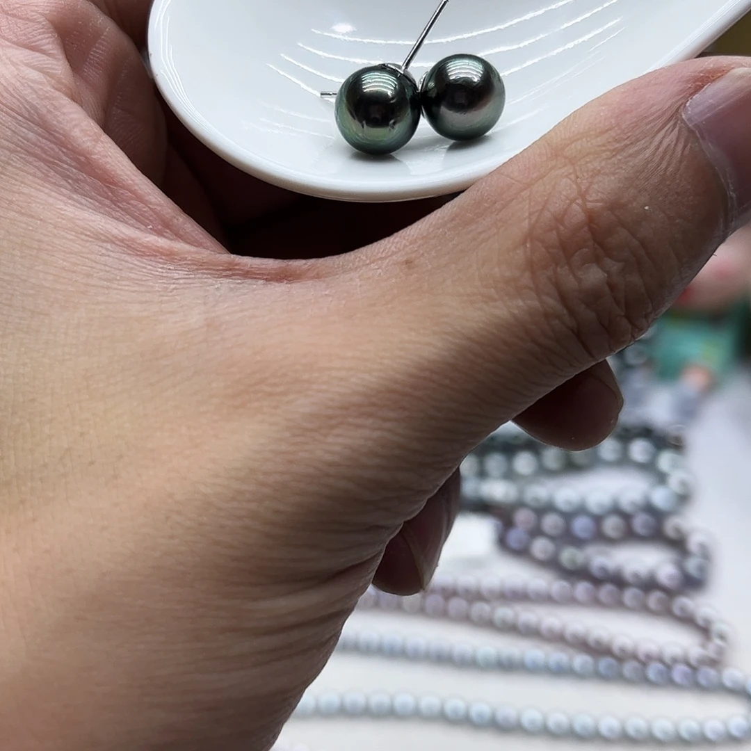 耳饰未镶嵌海水珍珠