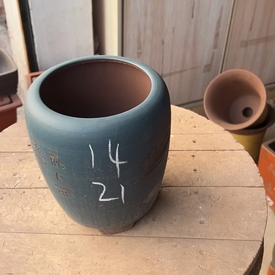 紫砂花盆透气花盆