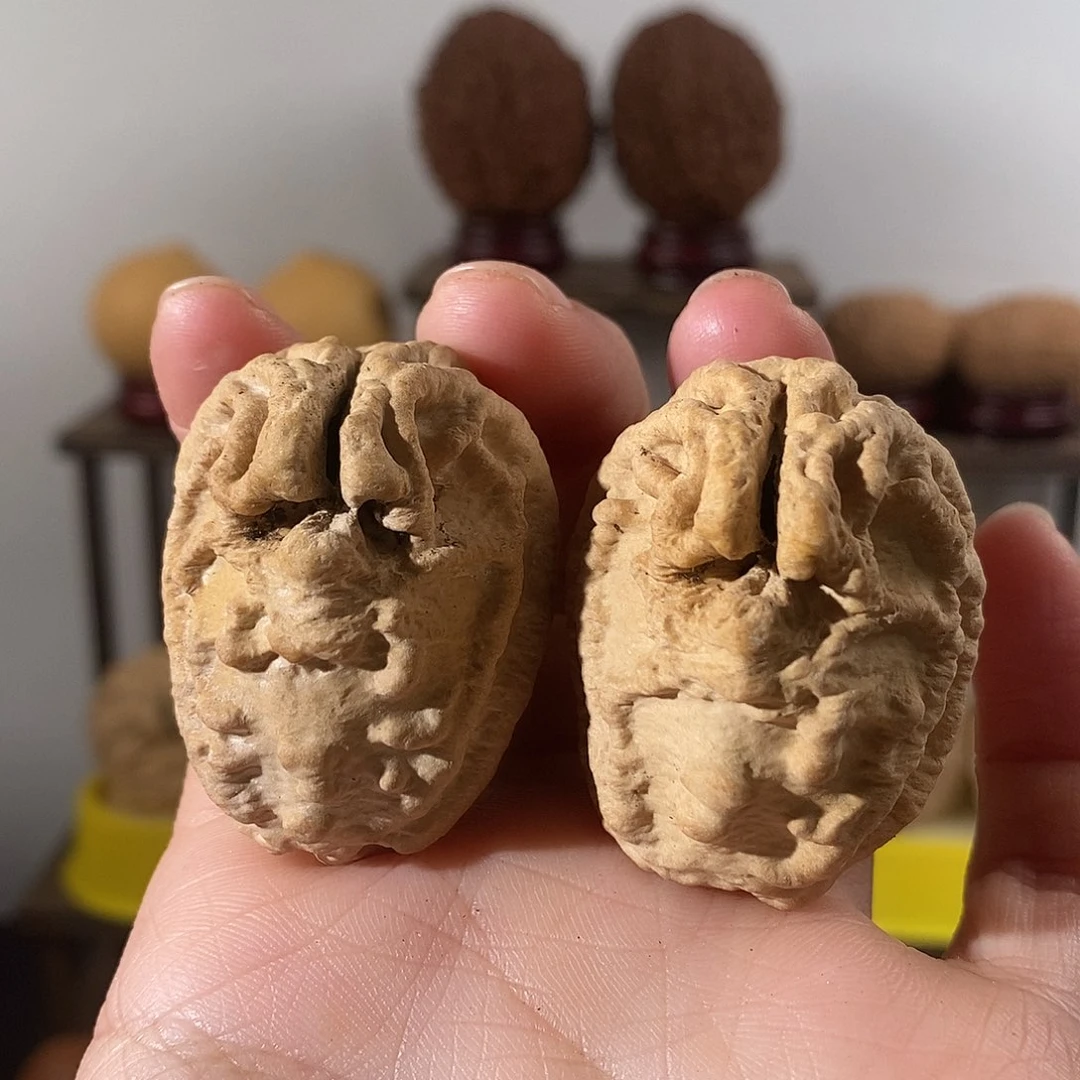 吊坠文玩核桃鬼脸33