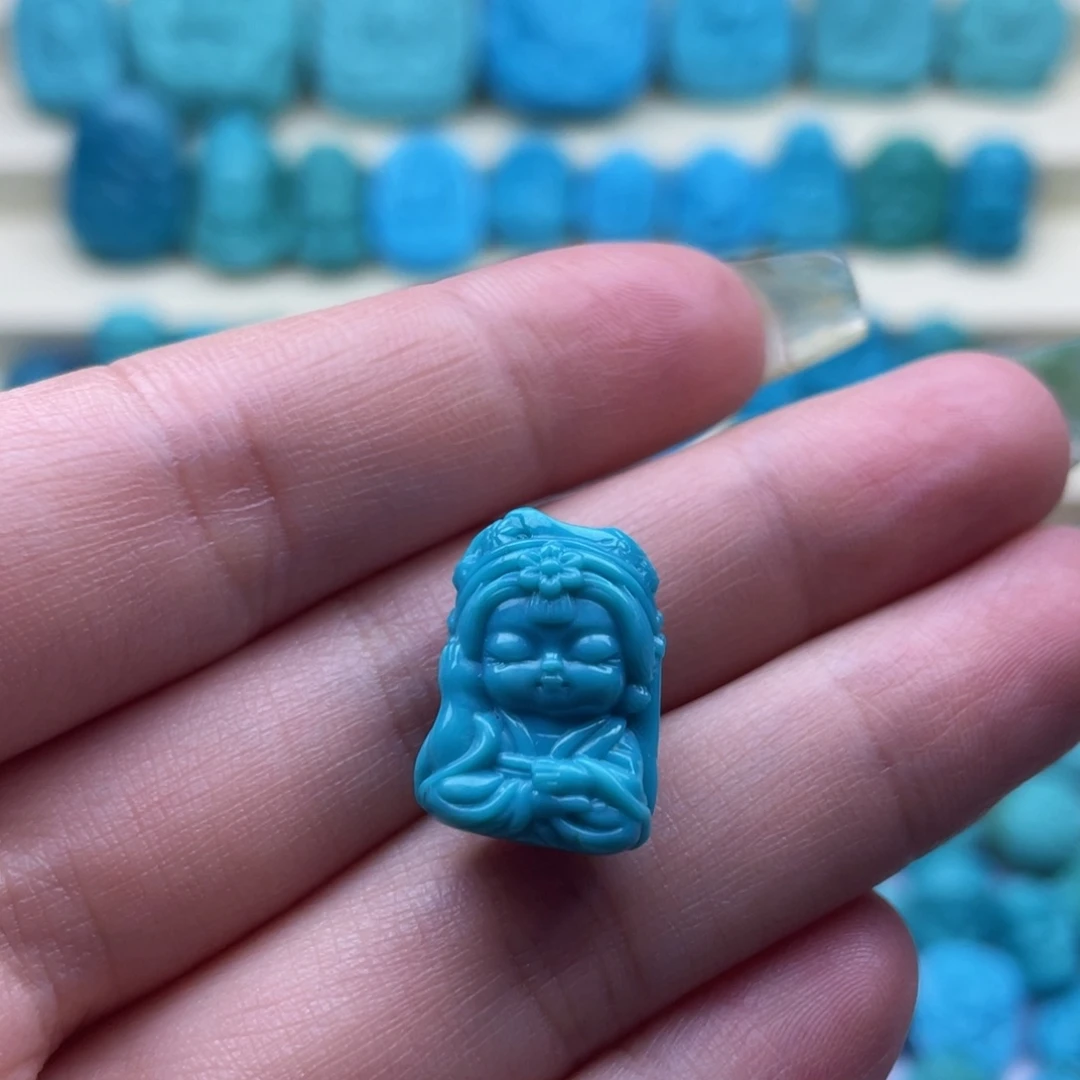 绿松石珠宝奇石未镶嵌