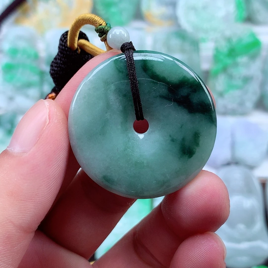 翡翠未镶嵌颈饰翡翠吊坠