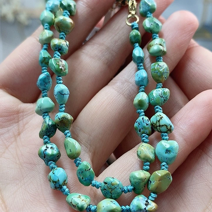 未镶嵌绿松石珠宝奇石