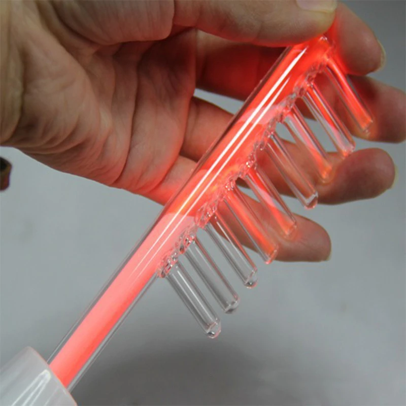 按摩梳高周波电疗棒红光插电美容仪健发臭氧电流梳清洁多功能