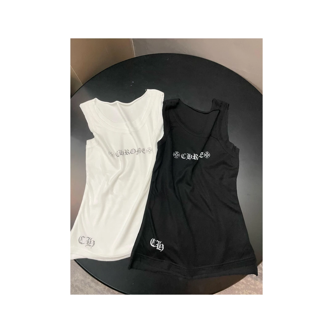 《An ni》【克克】夏季新品时尚宽松轻薄无袖吊带休闲背心Ani-C174