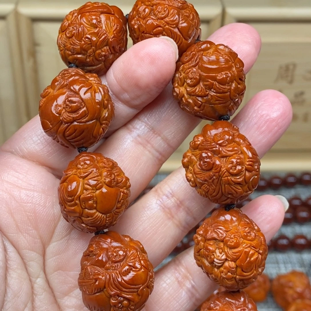 ι***η吊坠橄榄核财神23