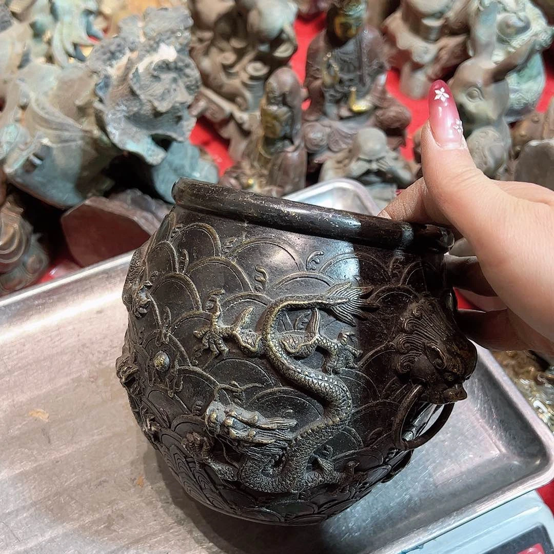 成**人黄铜摆件工艺品，