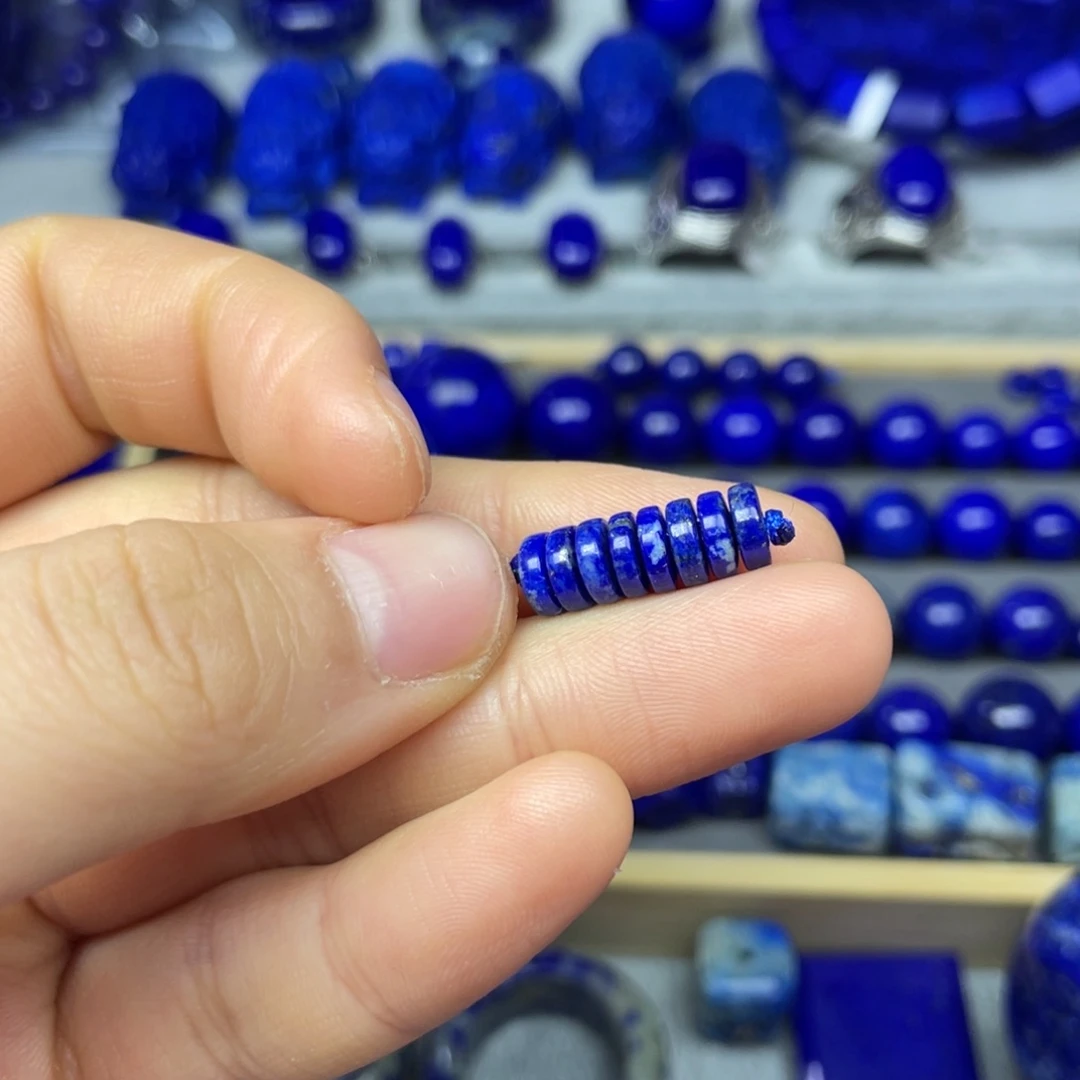 青金石单珠6+未镶嵌