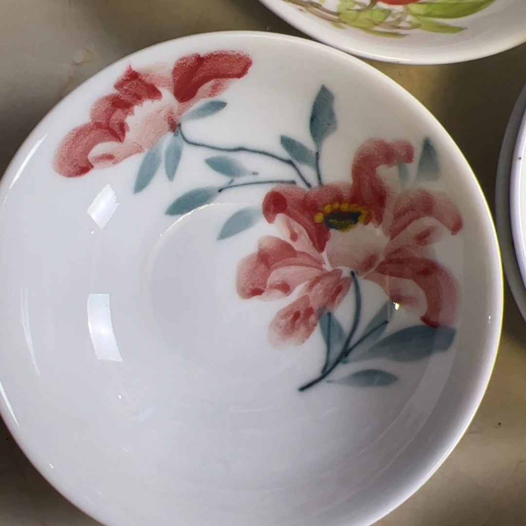 瓷片景德镇陶瓷手工手绘制作