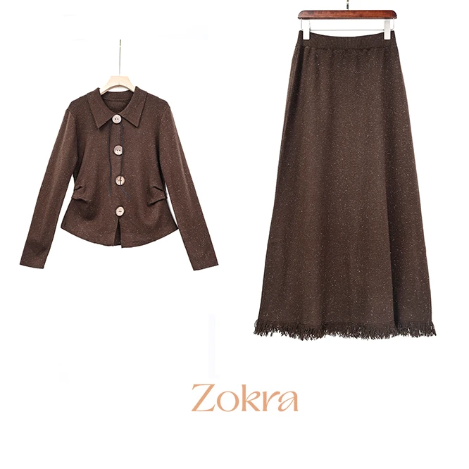 2025高端百搭时尚显瘦洋气两件套332