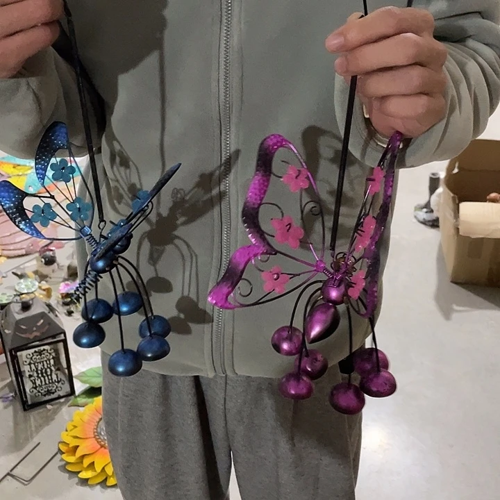 树脂样品样品样品蝴蝶蜻蜓风铃