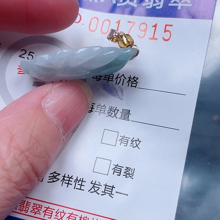 吊坠(赠链)未镶嵌翡翠