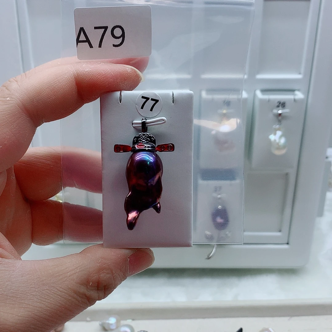 吊坠(不含链)合金淡水珍珠