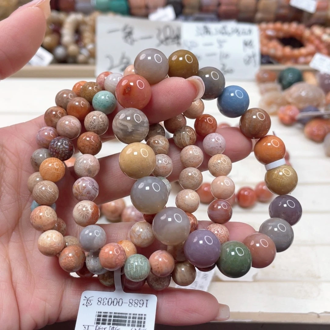 未镶嵌手链硅化玉续***?169