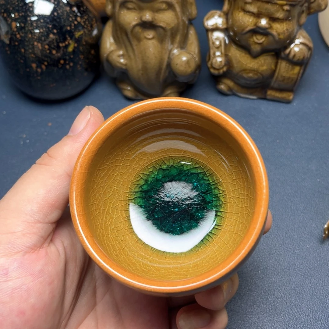 茶盏建盏手握泡茶主人杯