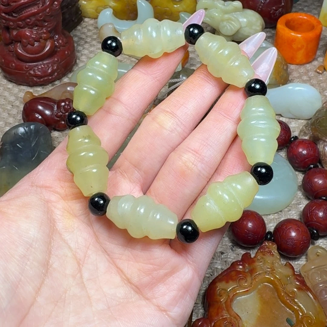 白玉菩提吊坠挂件