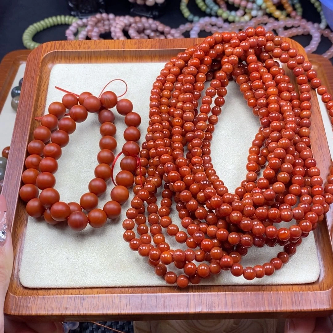 玛瑙/玉髓手链未镶嵌w**i