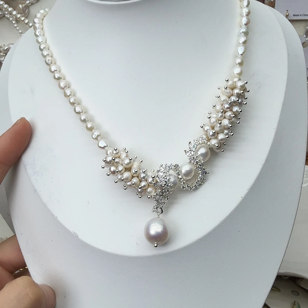 淡水珍珠颈饰未镶嵌