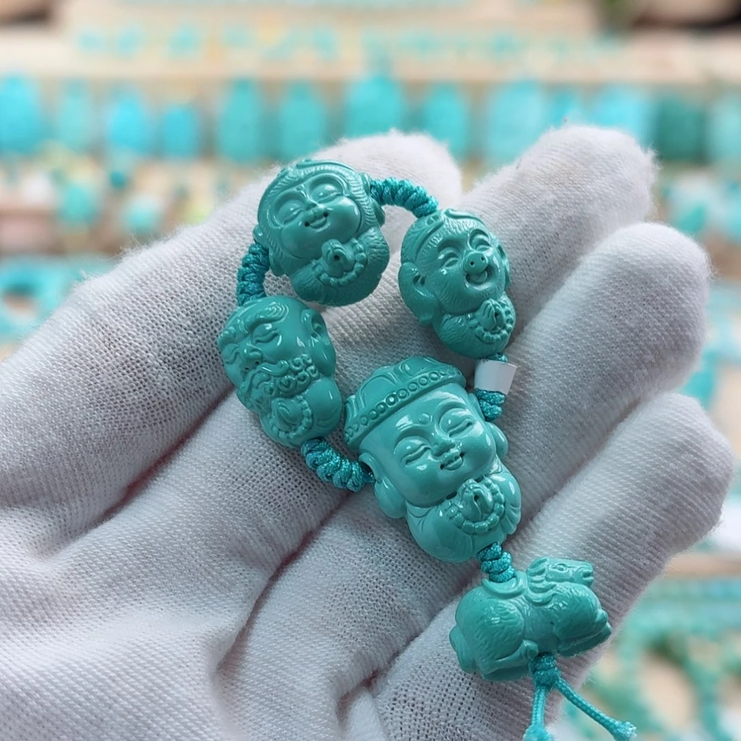 绿松石未镶嵌珠宝奇石