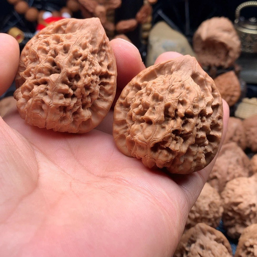 把件文玩核桃全品老官帽45