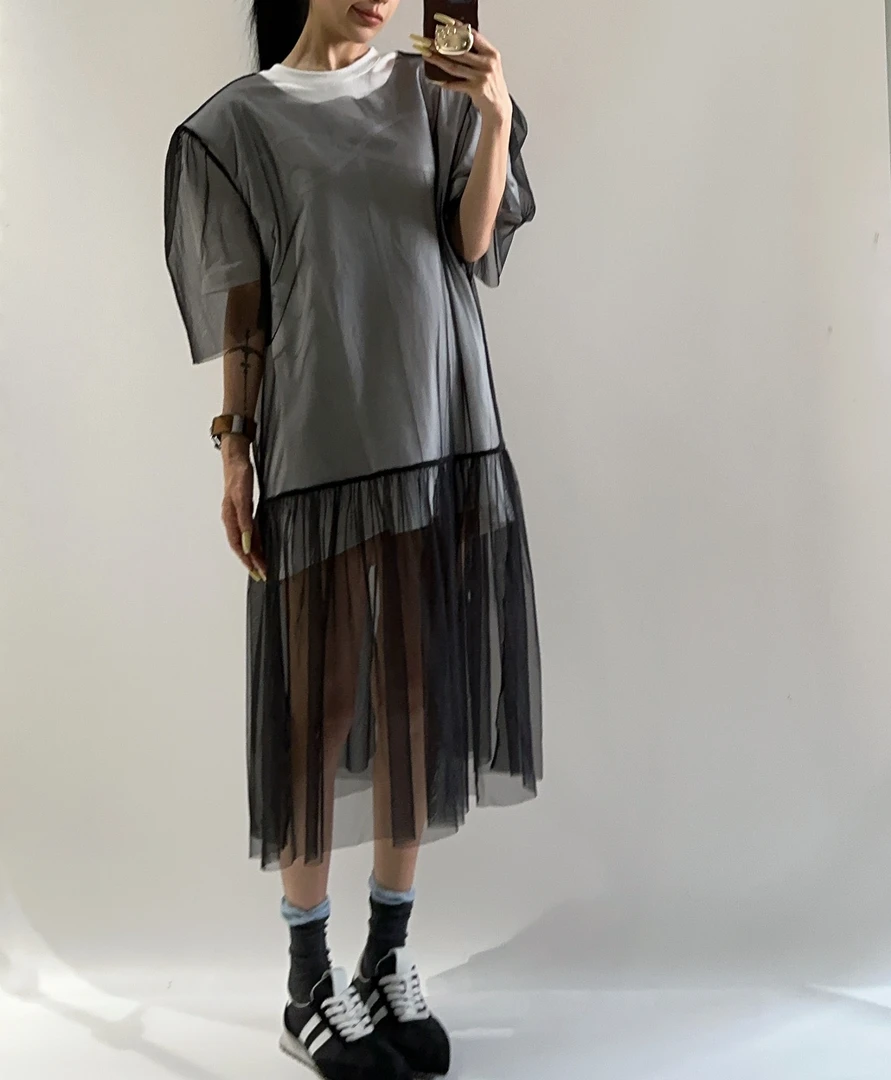 VIVISPLENDID20309#（定制款NO退NO换）网网裙(单独网裙不带内搭）